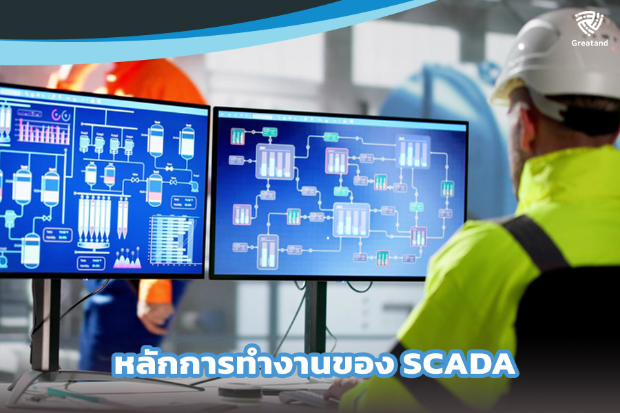 หลักการทำงานของ SCADA